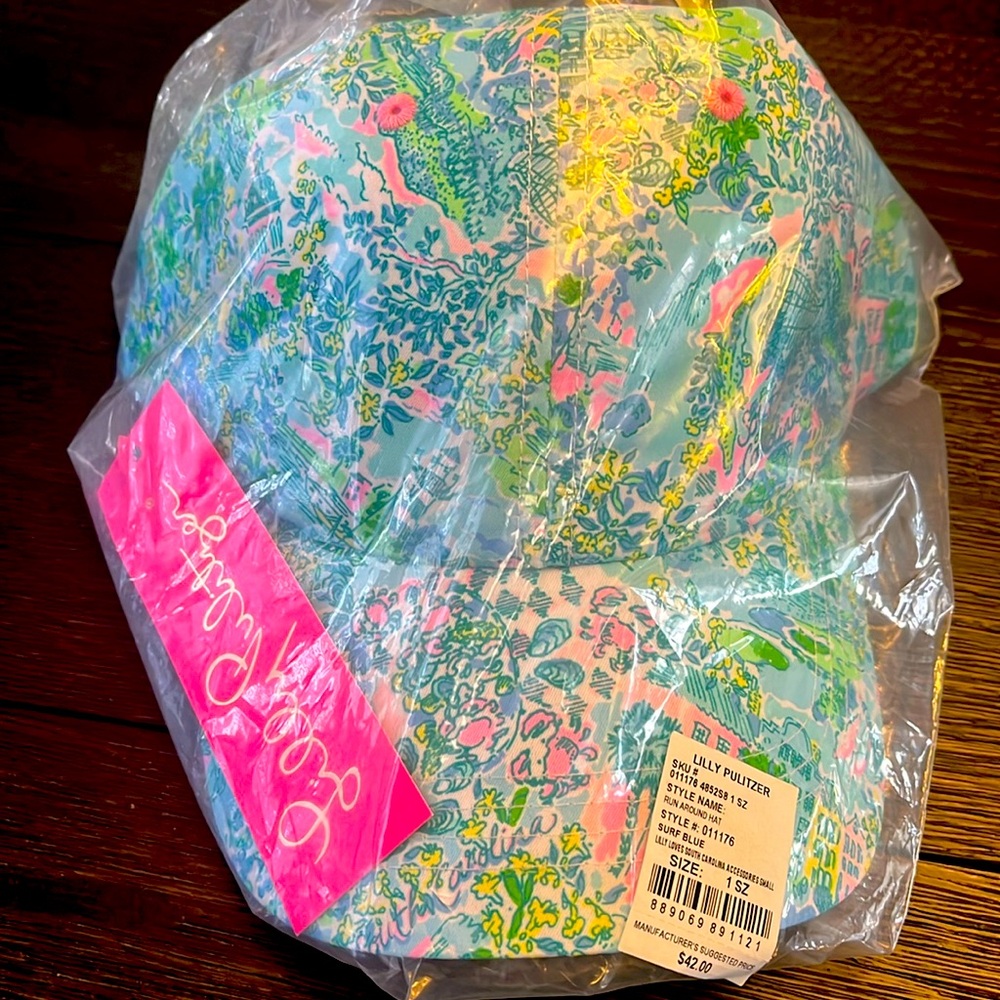 Lilly Pulitzer Colorful Floral Hat